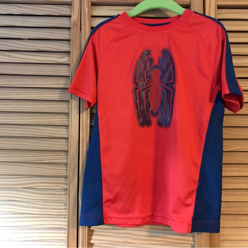 Marvel Spider-Man Red and Blue Graphic T-Shirt